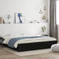 White engineered wood bed with drawer 75x190 cm