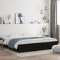 White engineered wood bed with drawer 75x190 cm