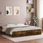 Cama com gaveta madeira de engenharia branca 75x190 cm