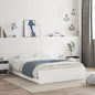 Cama com gaveta madeira de engenharia branca 75x190 cm