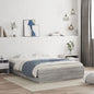 Cama com gaveta madeira de engenharia branca 75x190 cm
