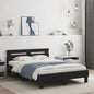 Cama sin colchón blanca 180x200 cm madera de ingeniería