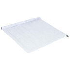 Láminas de ventana esmerilada 2 uds PVC patrón de bambú