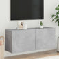 Mueble para TV de madera blanco 90x30x40 cm
