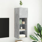 Mueble para TV con luces LED blanco 100x30x30 cm