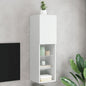 Mueble para TV con luces LED blanco 100x30x30 cm
