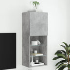 Mueble para TV con luces LED blanco 100x30x30 cm