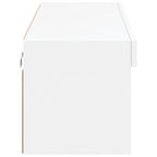 Mueble para TV con luces LED blanco 100x30x30 cm