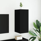 Mueble de pared para TV madera de ingeniería blanco 80x30x30 cm