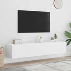 Muebles de TV 2 uds 100x31x25,5 cm Madera ingeniería envejecida
