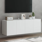 Muebles de TV 2 uds 100x31x25,5 cm Madera ingeniería envejecida