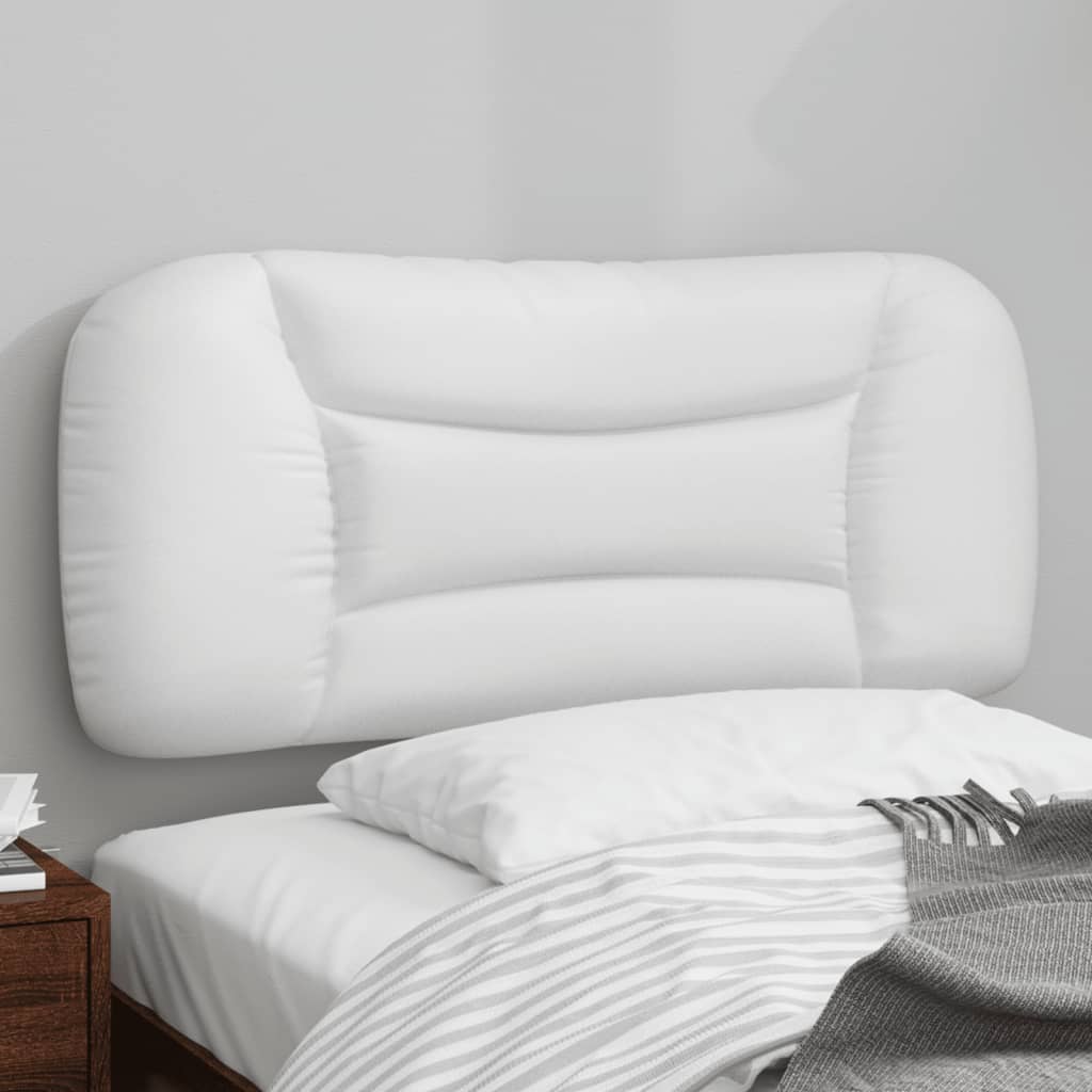 Cabecero de cama acolchado Hanko tela azul 100 cm