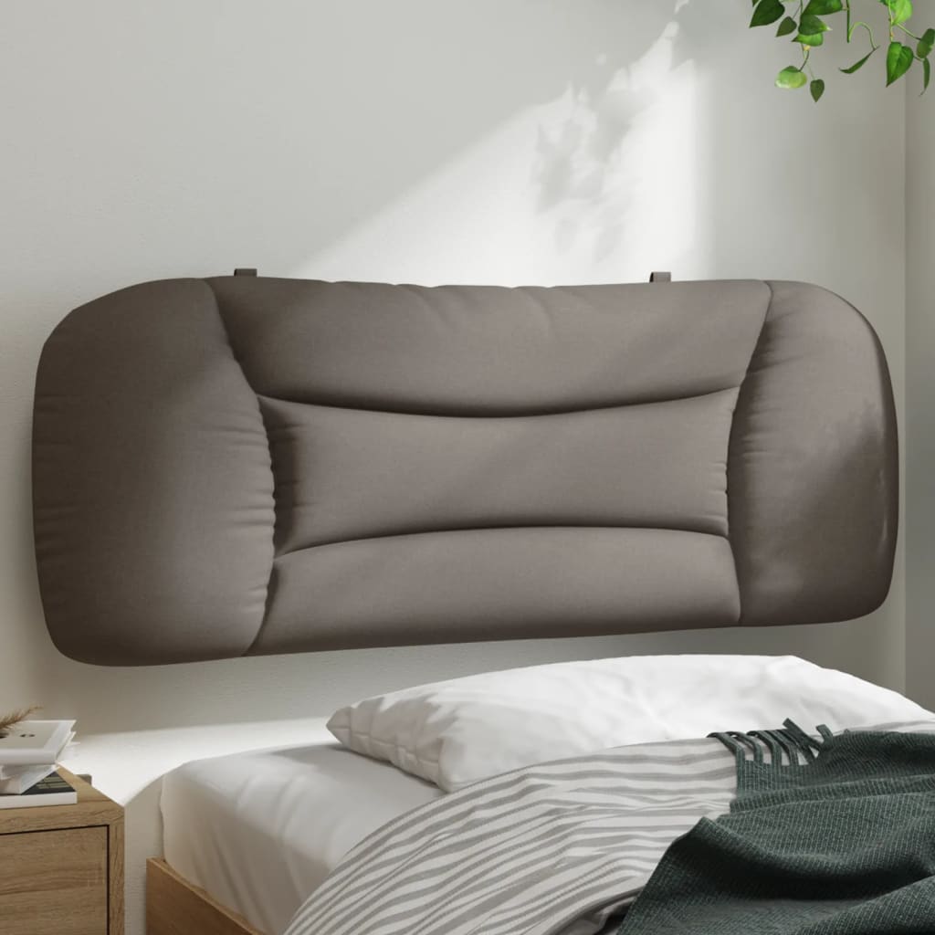Cabecero de cama acolchado Hanko tela azul 100 cm