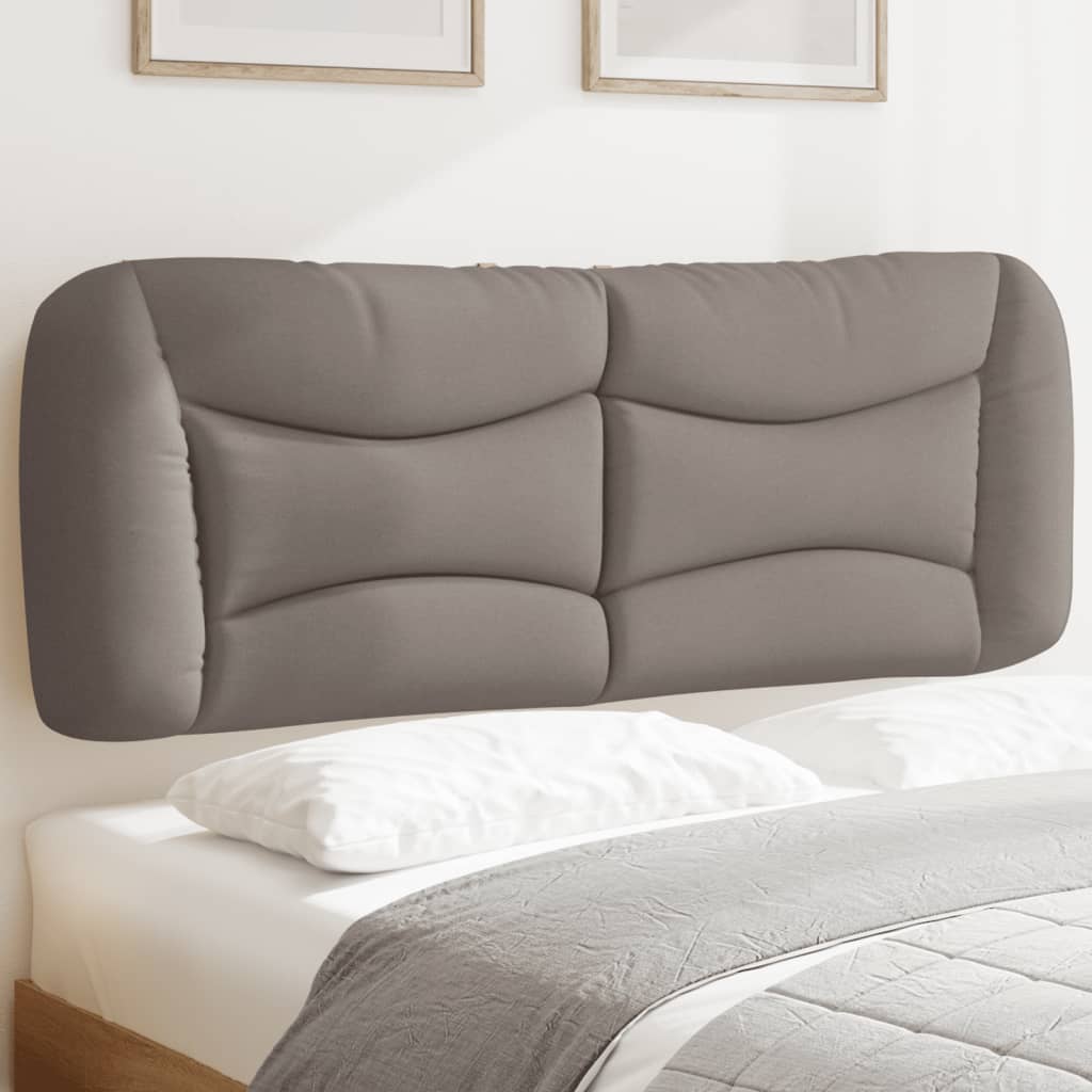 Cabecero de cama acolchado Hanko tela azul 100 cm