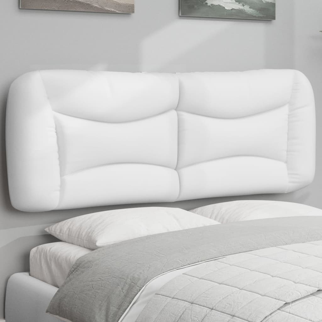 Cabecero de cama acolchado Hanko tela azul 100 cm