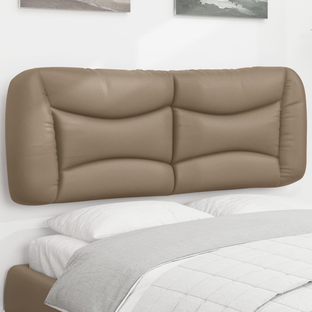 Cabecero de cama acolchado Hanko tela azul 100 cm
