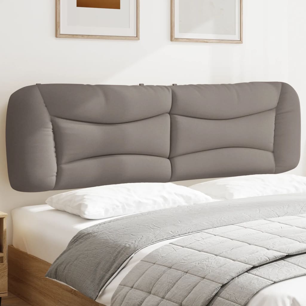 Cabecero de cama acolchado Hanko tela azul 100 cm