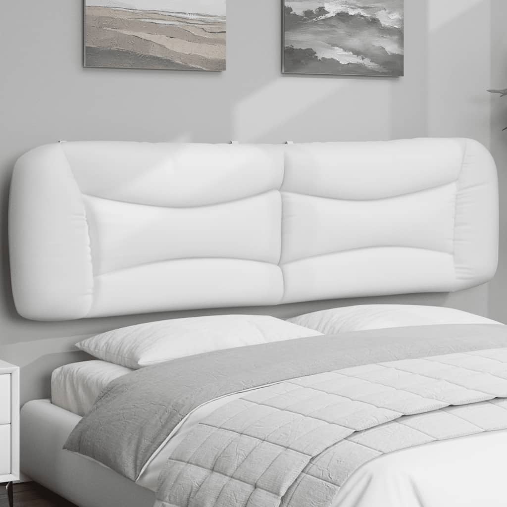 Cabecero de cama acolchado Hanko tela azul 100 cm