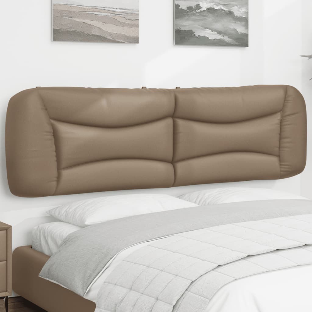 Cabecero de cama acolchado Hanko tela azul 100 cm
