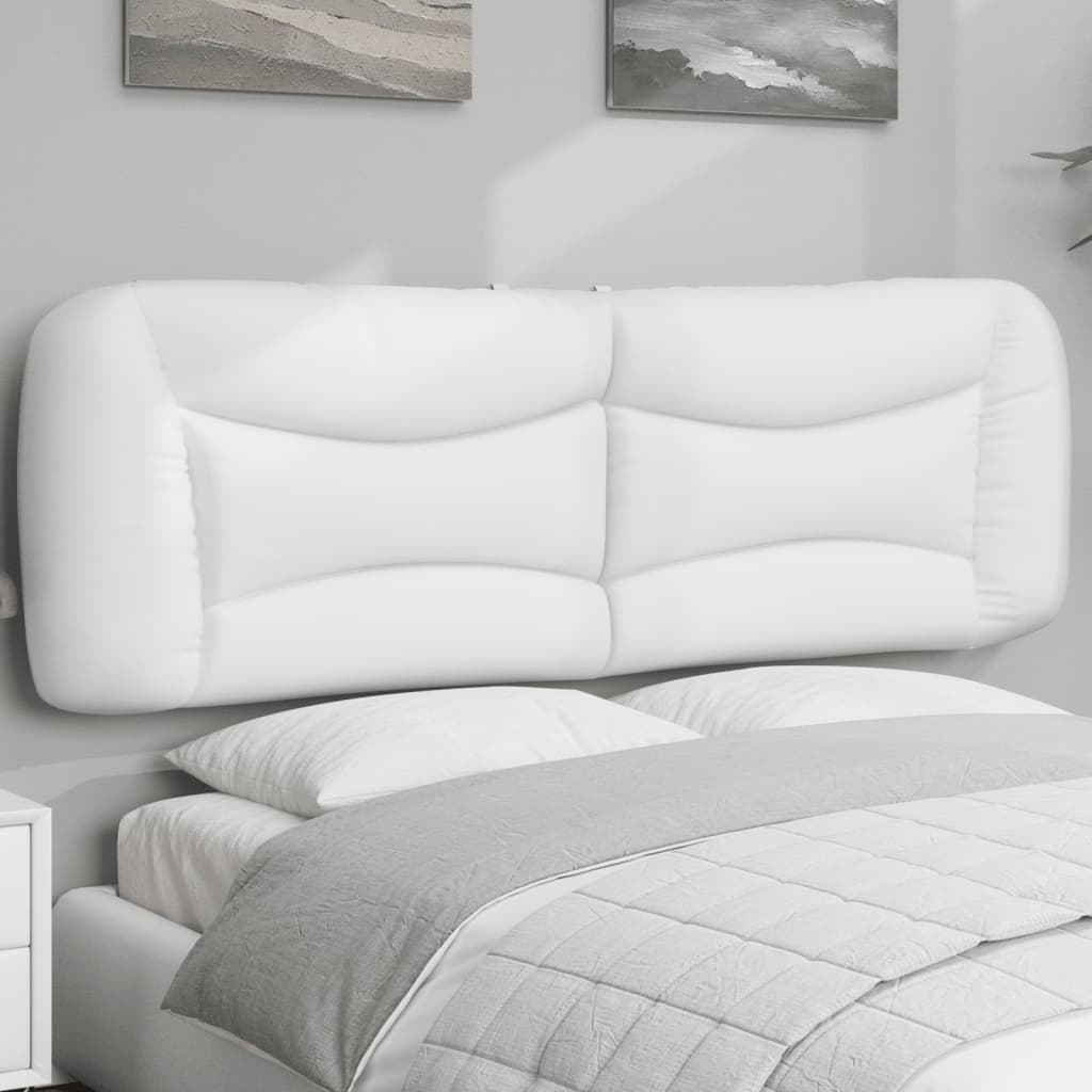 Cabecero de cama acolchado Hanko tela azul 100 cm