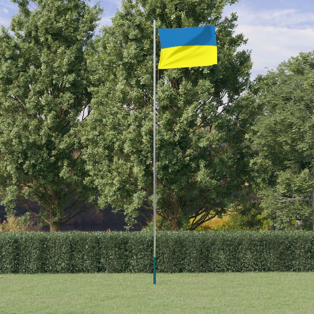 Mástil y bandera de Alemania aluminio 6,08 m