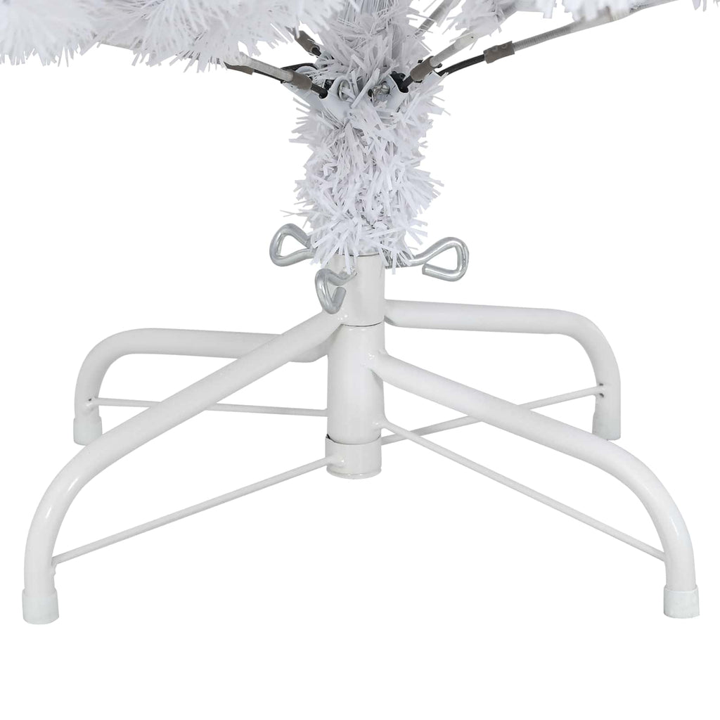Árbol de Navidad artificial con 150 LED 120 cm PVC y Metal