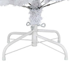 Árbol de Navidad artificial con 150 LED 120 cm PVC y Metal