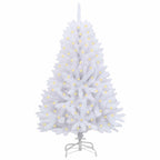 Árbol de Navidad artificial con 150 LED 150 cm PVC y Metal