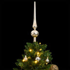 Árbol de Navidad artificial con bisagras 150 LED y bolas 150 cm