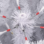Árbol de Navidad artificial con 300 LED 180 cm PVC y Metal