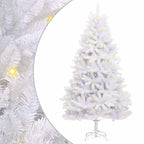 Árbol de Navidad artificial con 300 LED 180 cm PVC y Metal