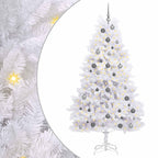 Árbol de Navidad artificial 106 x 106 x 210 cm PVC y Metal