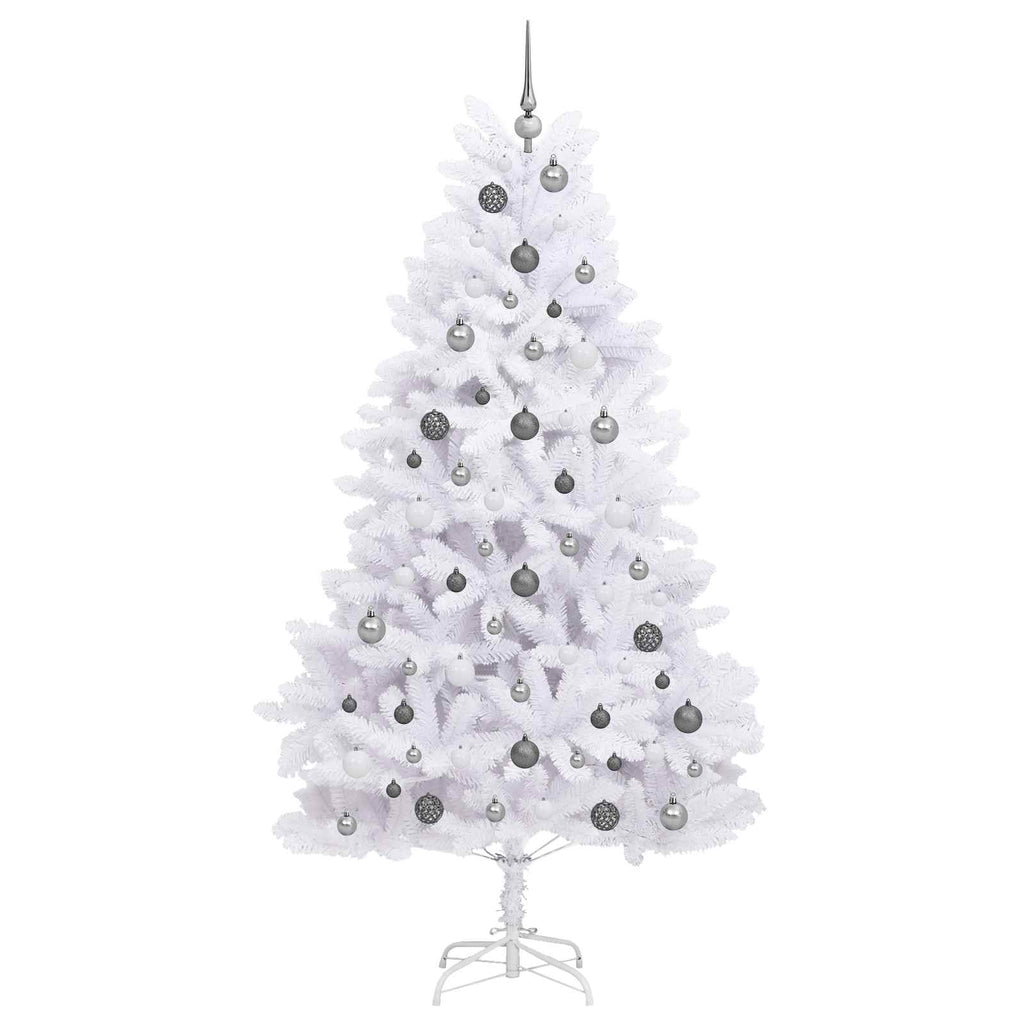 Árbol de Navidad artificial 106 x 106 x 210 cm PVC y Metal