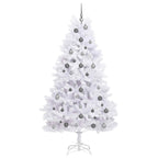 Árbol de Navidad artificial 106 x 106 x 210 cm PVC y Metal