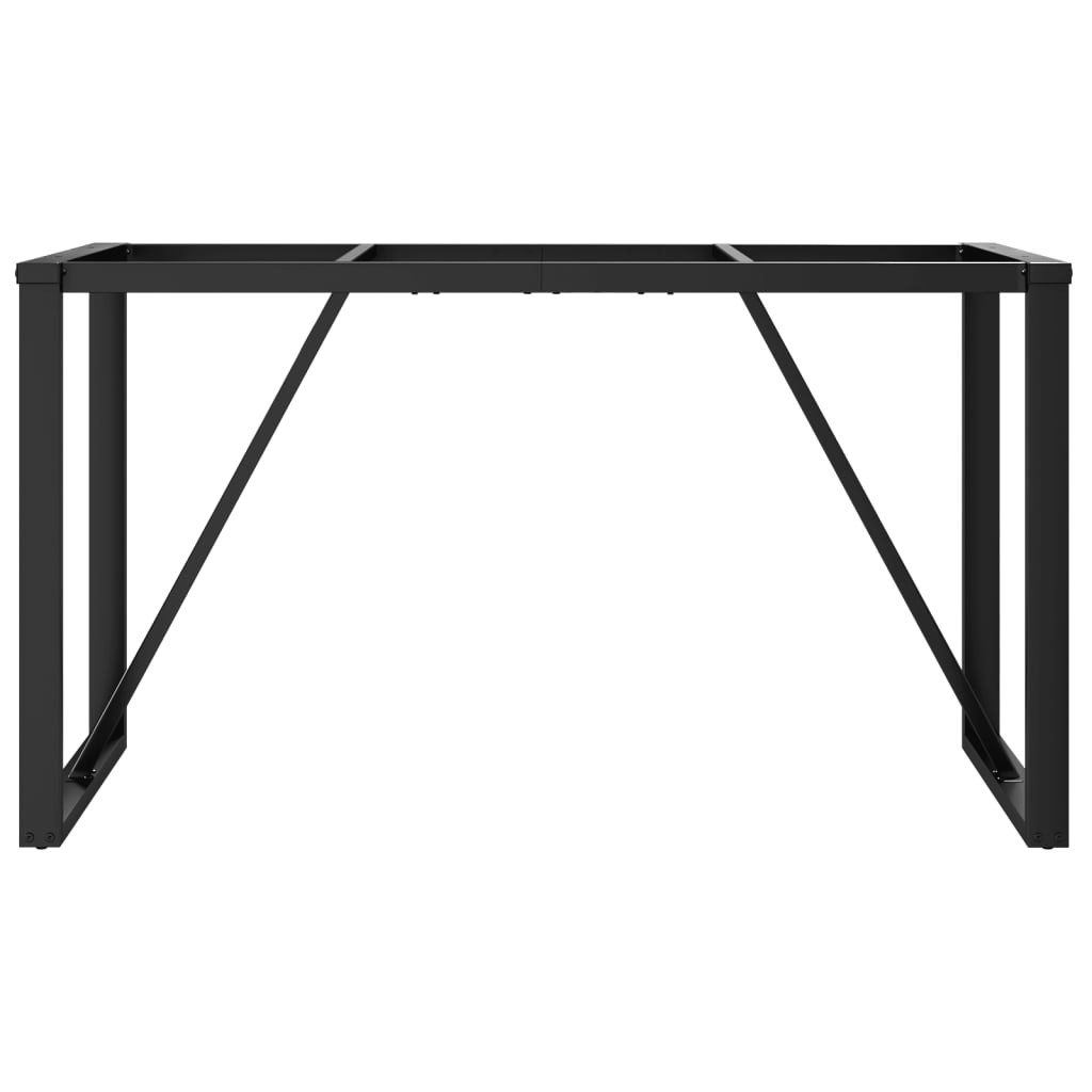 Patas de mesa de comedor estructura O acero 120x60x73 cm