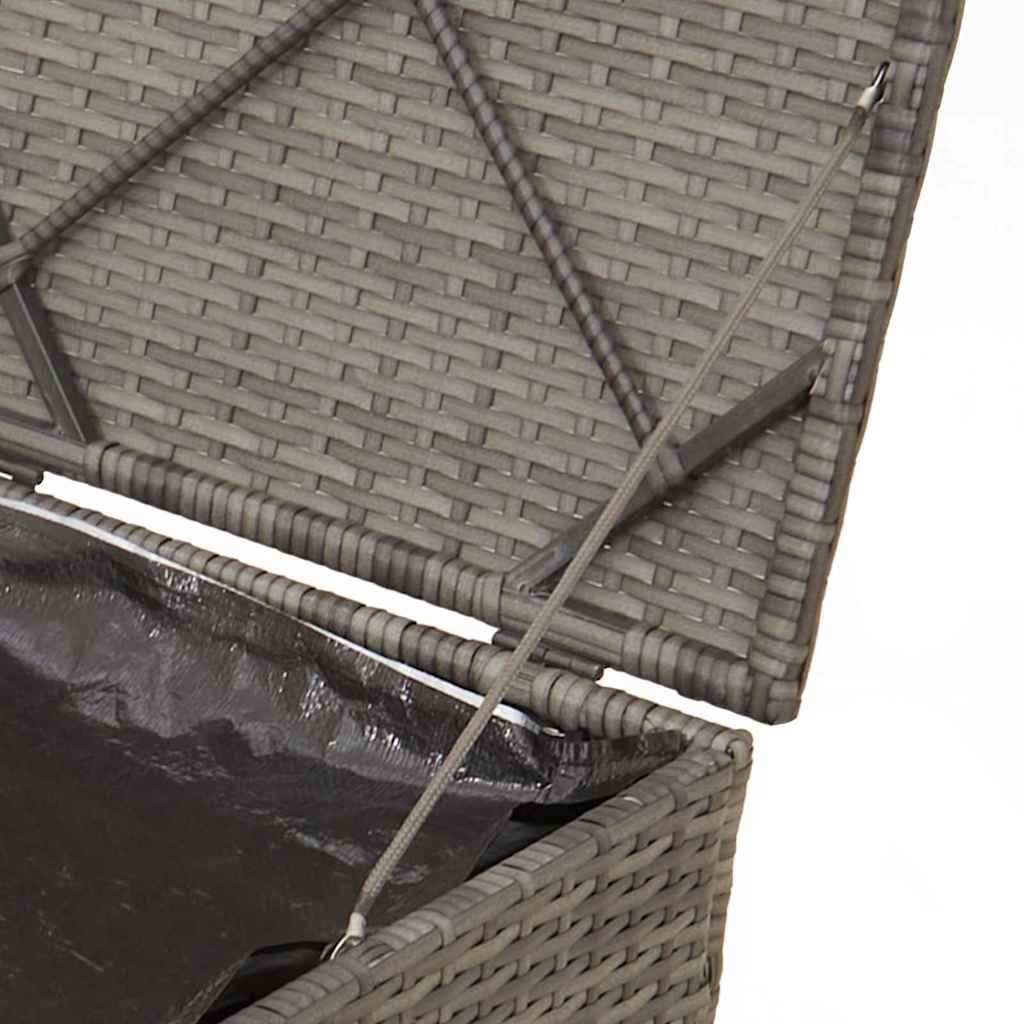 Caixa de Almofadas Cinzenta 50 x 50 x 50 cm Poliratão