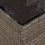 Caixa de Almofadas Cinzenta 50 x 50 x 50 cm Poliratão