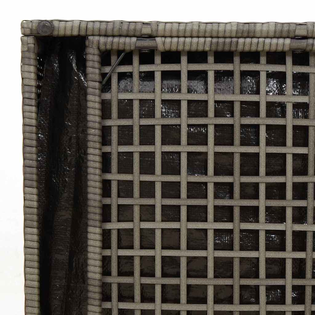 Caixa de Almofadas Cinzenta 50 x 50 x 50 cm Poliratão