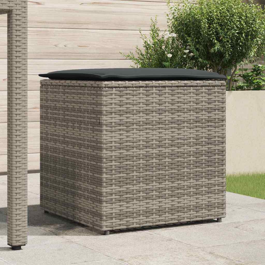 Caixa de Almofadas Cinzenta 50 x 50 x 50 cm Poliratão