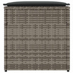 Caixa de Almofadas Cinzenta 50 x 50 x 50 cm Poliratão