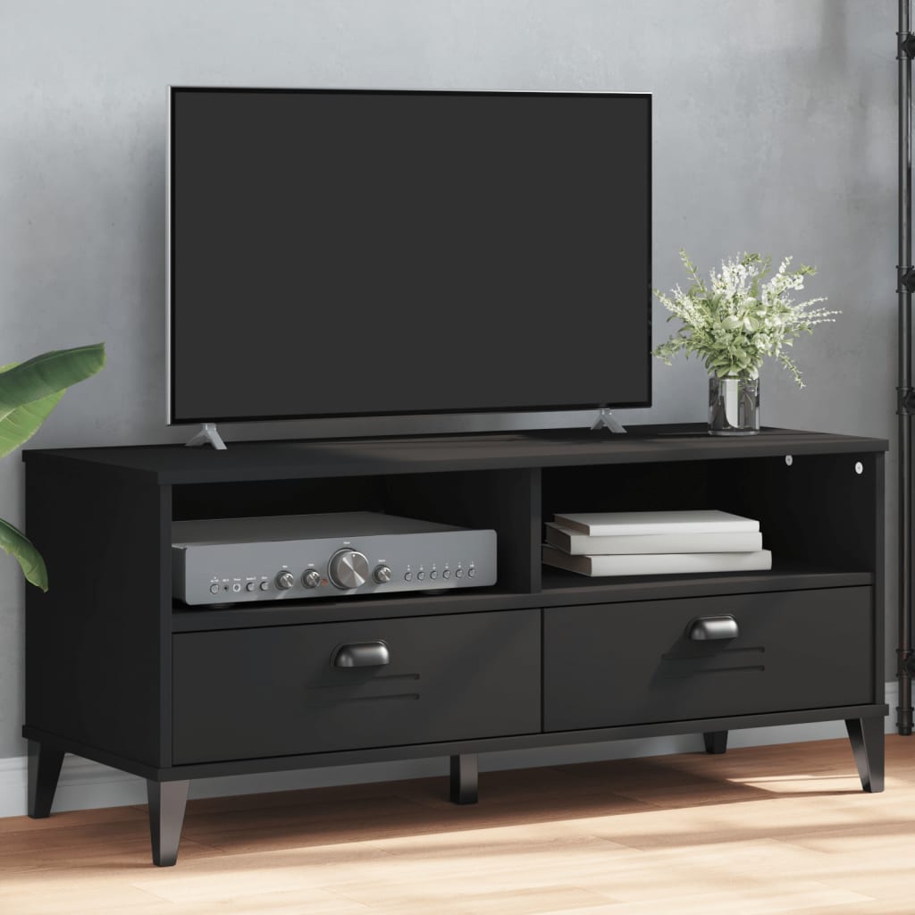 Mueble para TV VIKEN madera de ingeniería blanco