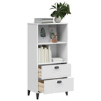 Librería VIKEN madera de ingeniería blanco 60x35x123 cm
