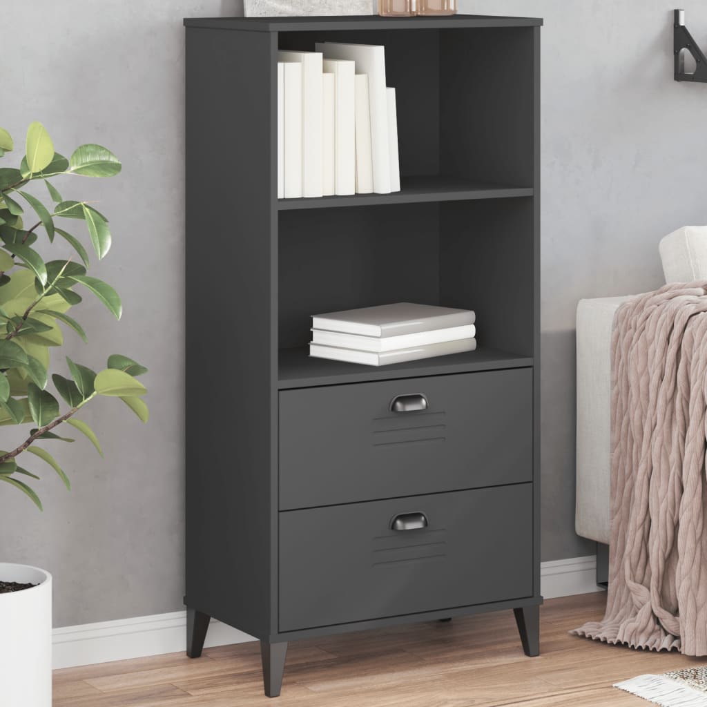 Librería VIKEN madera de ingeniería blanco 60x35x123 cm