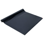 Lámina de ventana esmerilada estática PVC negro 45x500 cm