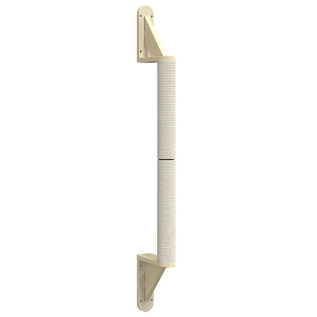 Poste rascador de pared para gatos sisal 109 cm