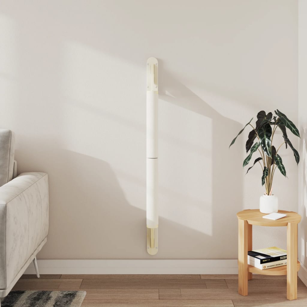 Poste rascador de pared para gatos sisal 109 cm