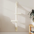 Árbol rascador gatos suelo a techo gris oscuro 250,5-276,5 cm