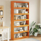 Solid pine bookcase/room divider 100x30x199.5 cm