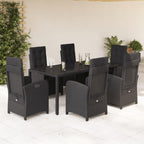 Juego de bistro de 3 piezas polipropileno y madera maciza beige