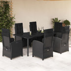 Juego de bistro de 3 piezas polipropileno y madera maciza beige